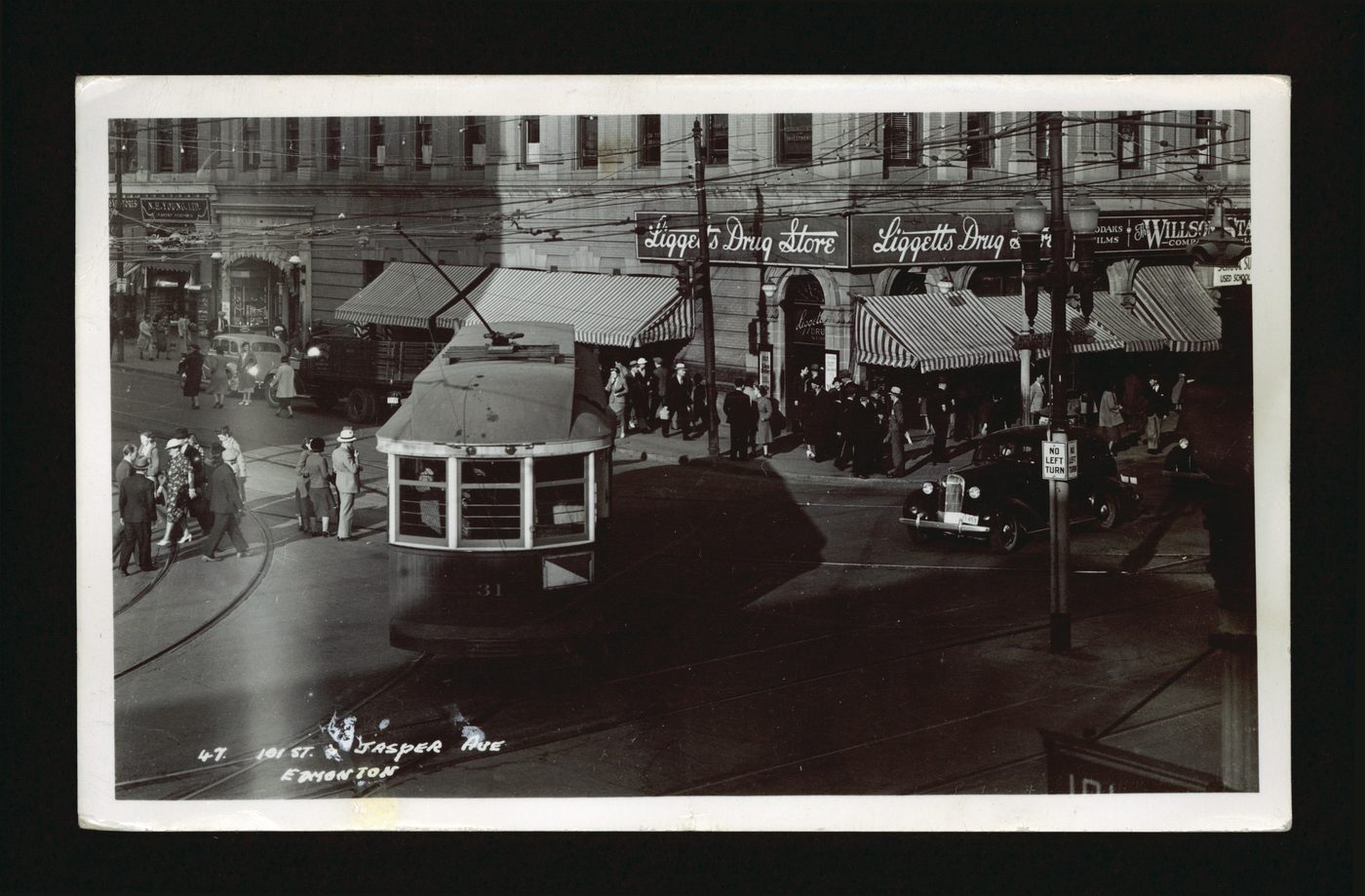 Jasper Avenue, Edmonton, circa 1910